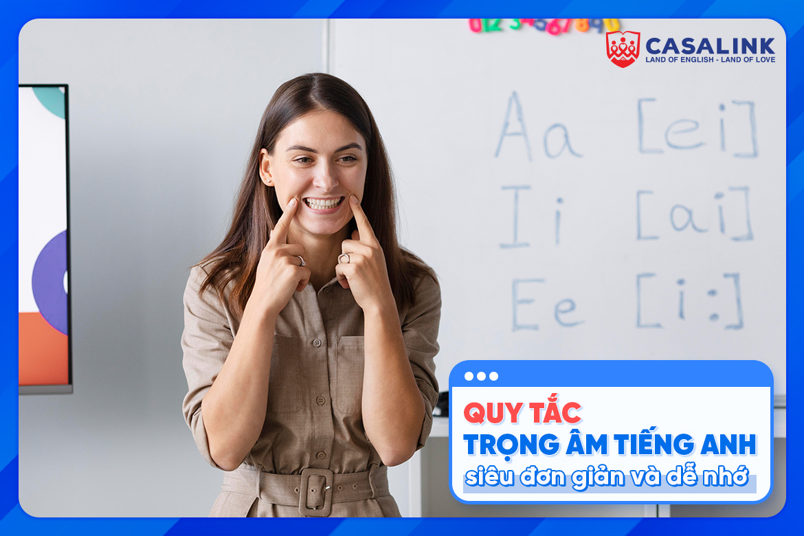 Quy tắc đánh trọng âm trong tiếng Anh đơn giản nhất