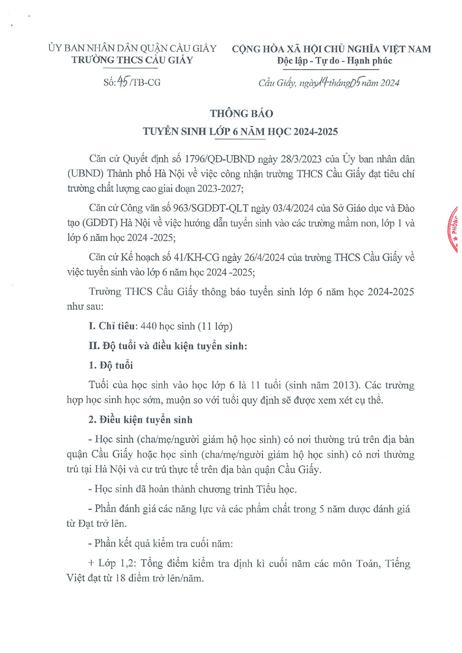 tuyen-sinh-vao-6-truong-thcs-cau-giay-1